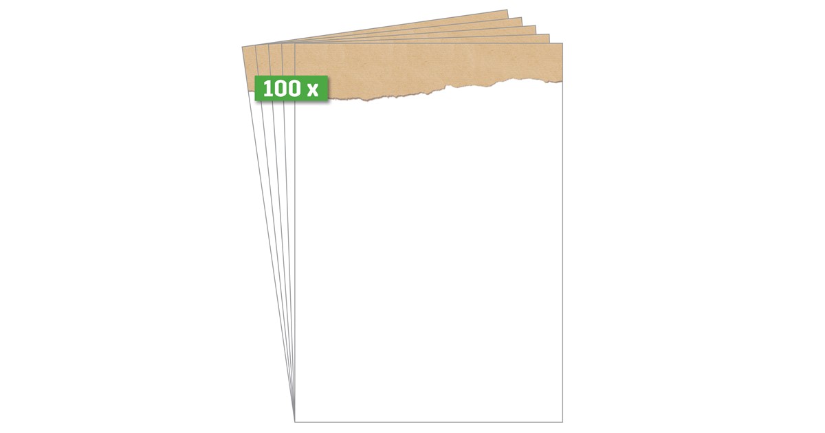 Bloc Papier Kraft Clairefontaine A4 90g - 100 Feuilles - Idéal Croquis Et Dessin Sec