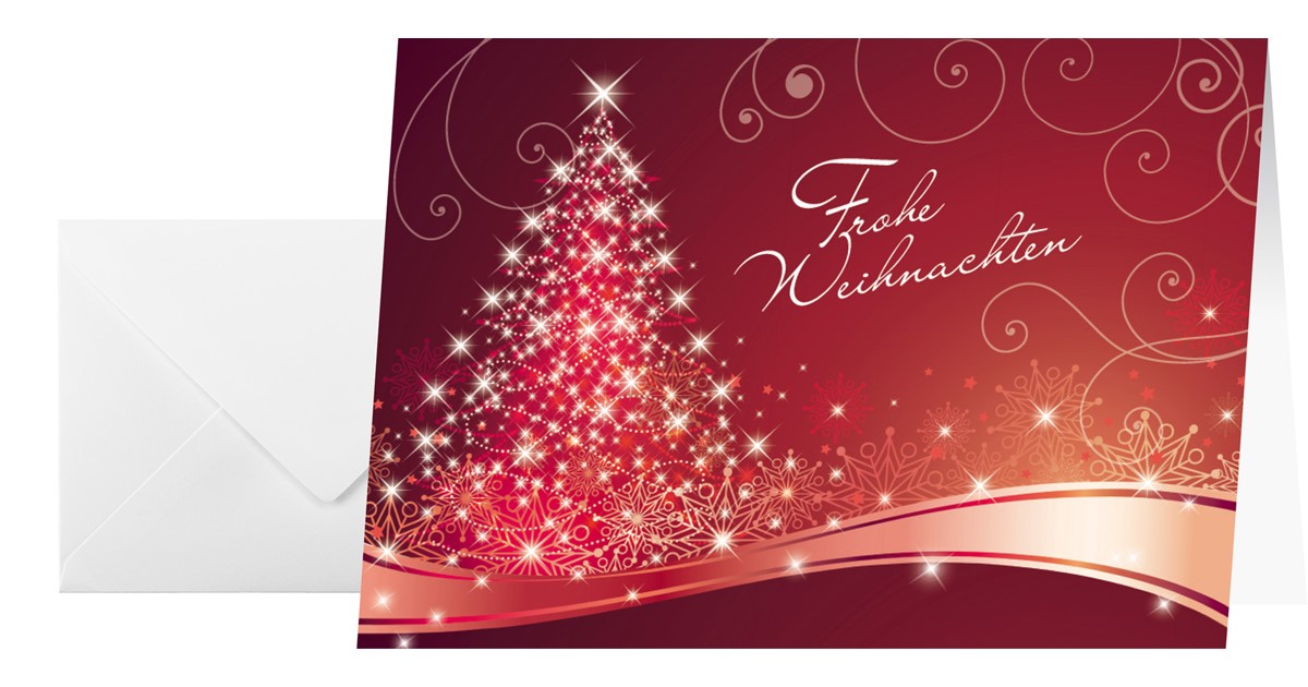 Christliche Weihnachtskarten Mit Umschlag Set 10 Stück