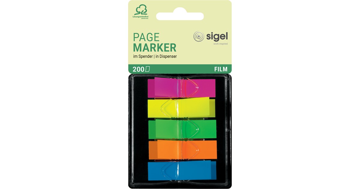 Sigel Z-Marker Film Grün, 34 X 69mm, 50 Stück - View #7