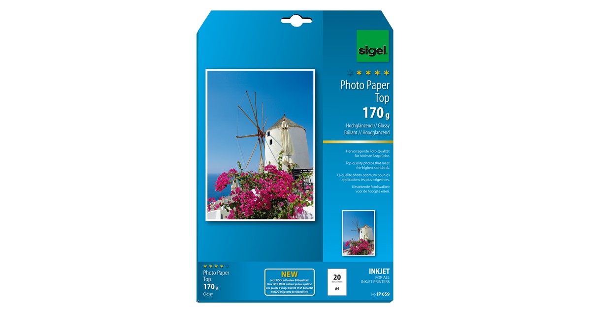 SIGEL IP659 Top Photo Papier A4, 170g