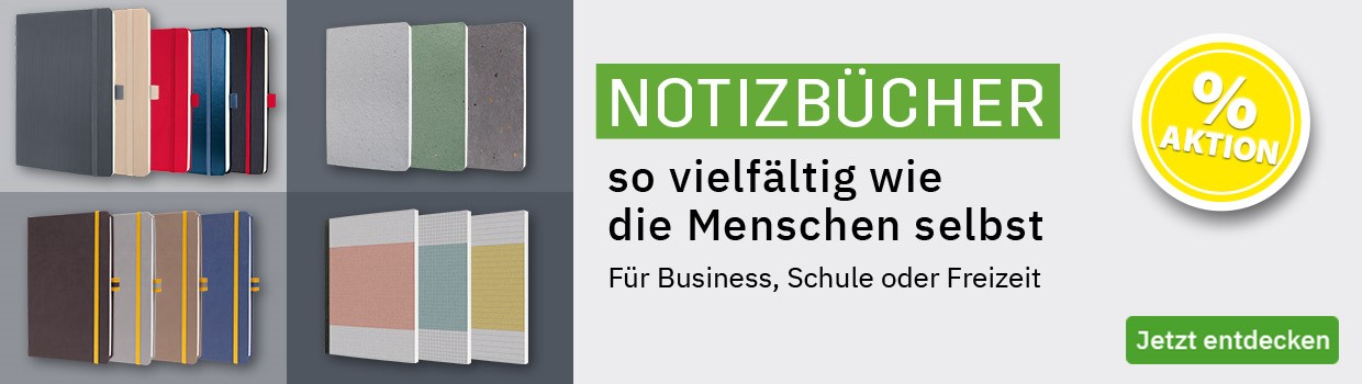 Sigel Notizbücher - große Auswahl - Aktionspreise