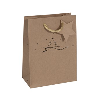 SIGEL mittelgroße Geschenktüten aus Kraftpapier, 5er Set - Anwendung