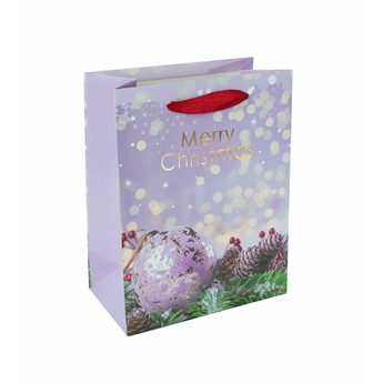 SIGEL Geschenktasche small, Weihnachtskugel, 18 x 23 x 10 cm, 5er Pack - Anwendung