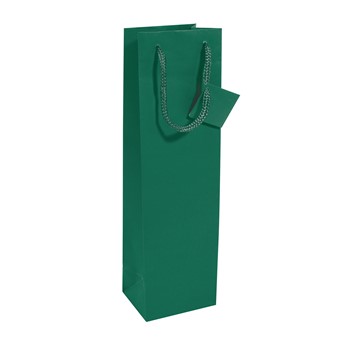 SIGEL Flaschen-Geschenktüte aus Papier, opalgrün matt, 5 Stück - Anwendung