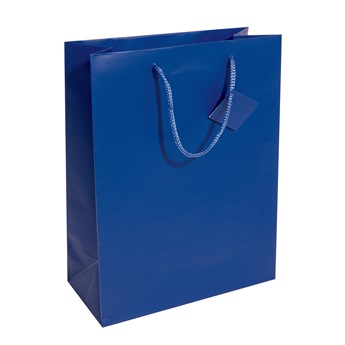 SIGEL große Papier-Geschenktüte, ultramarinblau matt, 5 Stück - Anwendung
