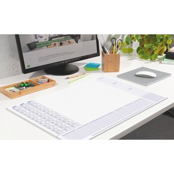 SIGEL Papier-Schreibunterlage, Wochenplan, flieder, ca. A2 - Anwendung