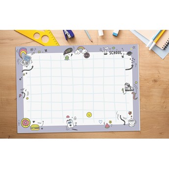 SIGEL Papier-Schreibunterlage "Doodles", A3, 30 Blatt - Anwendung