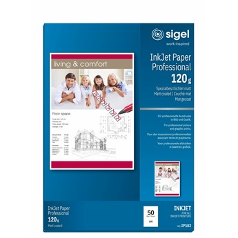 SIGEL Brilliant Quality InkJet-Papier matt A4, 120g - Anwendung