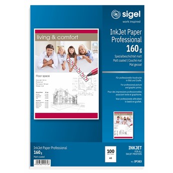 SIGEL Brilliant Quality InkJet-Papier matt A3, 160g - Anwendung