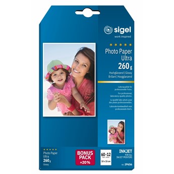 SIGEL Ultra Photo Papier 10x15cm, hochglänzend, 260g - Anwendung