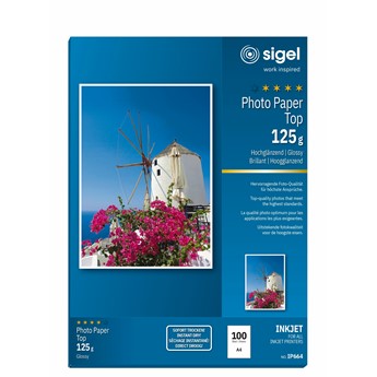 SIGEL Top Photo Papier A4, 125g - Anwendung