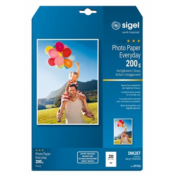 SIGEL Everyday Fotopapier A4, 200g - Anwendung