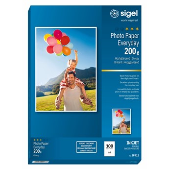 SIGEL Everyday Fotopapier A4, 200g - Anwendung