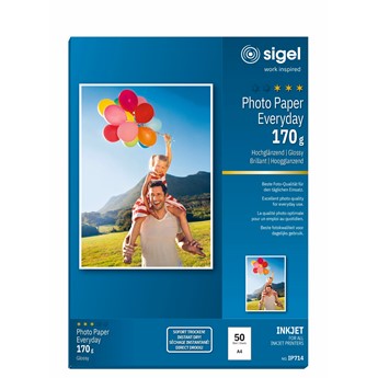 SIGEL Everyday Fotopapier A4, 170g - Anwendung