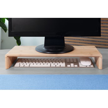 SIGEL Monitorständer Eyestyle, Bambus - Anwendung