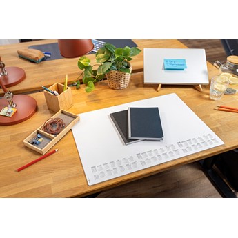 SIGEL Notizbuch Quicknote, A5, dotted, Softcover, dunkelblau/hellgrau, 200 Seiten - Anwendung