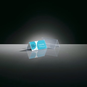 SIGEL Tischaufsteller, Hartfolie, 95x 42 mm - Anwendung