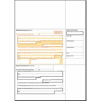 SIGEL PC-SEPA-Überweisung, 90 g, A4 - Anwendung