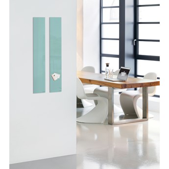 SIGEL Glas-Magnettafel Artverum, 12 x 78 cm, aquamarin - Anwendung