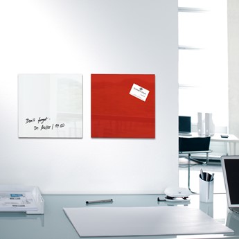 SIGEL Glas-Magnetboard Artverum, 30x30 cm, super-weiß - Anwendung