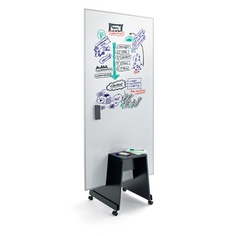 SIGEL Agiles Whiteboard Meet up, weiß, 90x180x1,7 cm, 1 Stück - Anwendung