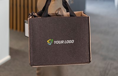 Produkt mit Logo