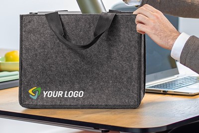 Produkt mit Logo