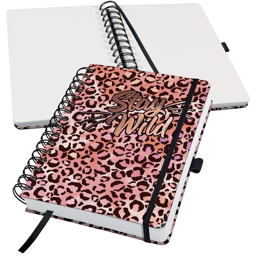 SIGEL JN625 Jolie Spiral Notebook, Moonlight Melody, Dotted (dot Grid - View #10