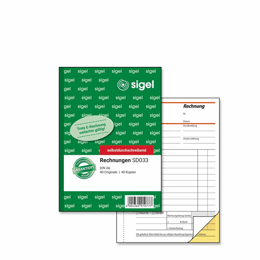 Herlitz Rechnungsbuch 303, A6, selbstdurchschreibend, 2 x 40 Blatt – Böttcher AG Herlitz Rechnungsbuch 303, A6, selbstdurchschreibend, 2 x 40 Blatt – Böttcher AG