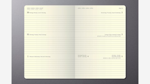 Sigel Wochenkalender 2026