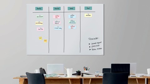 SIGEL Glas-Whiteboards matt