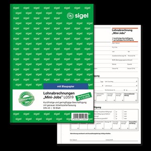 SIGEL Lohnabrechnung für "Mini-Jobs"