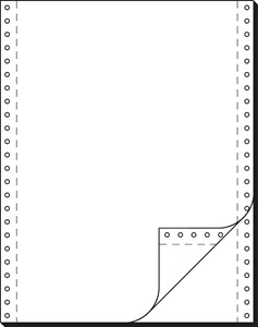 SIGEL Endlospapier, 12" (305mm) x 240 mm (A4 h), LP