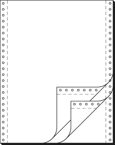 SIGEL Endlospapier, 12" (305mm) x 240 mm (A4 h), LP