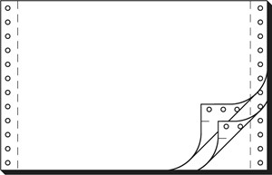 SIGEL Endlospapier,  6" (152mm) x 240 mm (A5 q), LP
