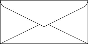 SIGEL Umschlag, DIN lang, weiß, 100g