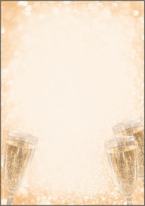 SIGEL Motiv-Papier, Champagne, A4, 90 g, 100 Blatt