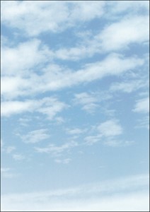 SIGEL Motiv-Papier, Design Wolken, 90g