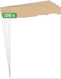 SIGEL Motiv-Papier Torn kraft paper, 90 g