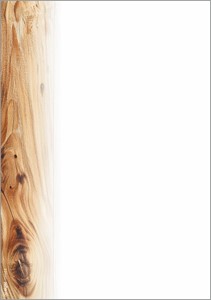 SIGEL Motiv-Papier Eichenholz, braun, 90 g, A5