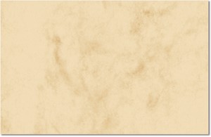 SIGEL Visitenkarten, schnittgestanzt, Marmor beige, 225g