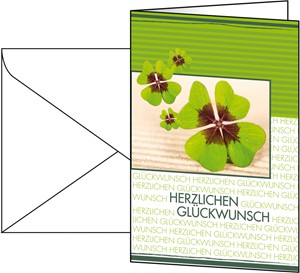 SIGEL Glückwunsch-Karten Fortune