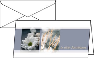 SIGEL Trauer-Karten "Anteilnahme"