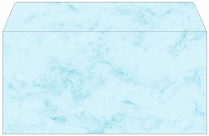 SIGEL Umschlag, DIN lang, Marmor blau, 90g