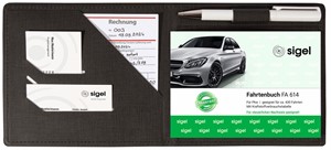 SIGEL Einband für Formularbücher, A6 quer, anthrazit