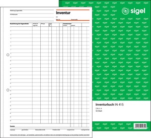 SIGEL Inventurbuch