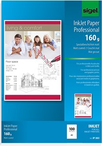 SIGEL Brilliant Quality InkJet-Papier matt A3, 160g