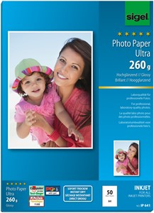 SIGEL Ultra Photo Papier A4, 260g, hochglänzend