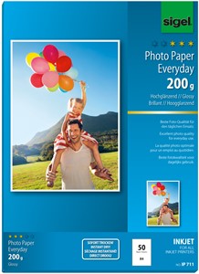SIGEL Everyday Fotopapier A4, 200g
