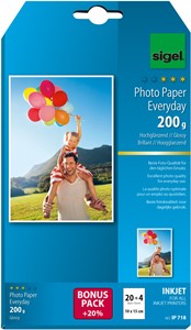 SIGEL Everyday Fotopapier 10x15 cm, 200g